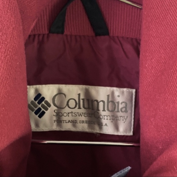 COLUMBIA SPORTWEAR Y2K BLACK JACKET MULTICOLOUR RAIN COAT HOODIE UNISEX MEDIUM - Picture 4 of 15